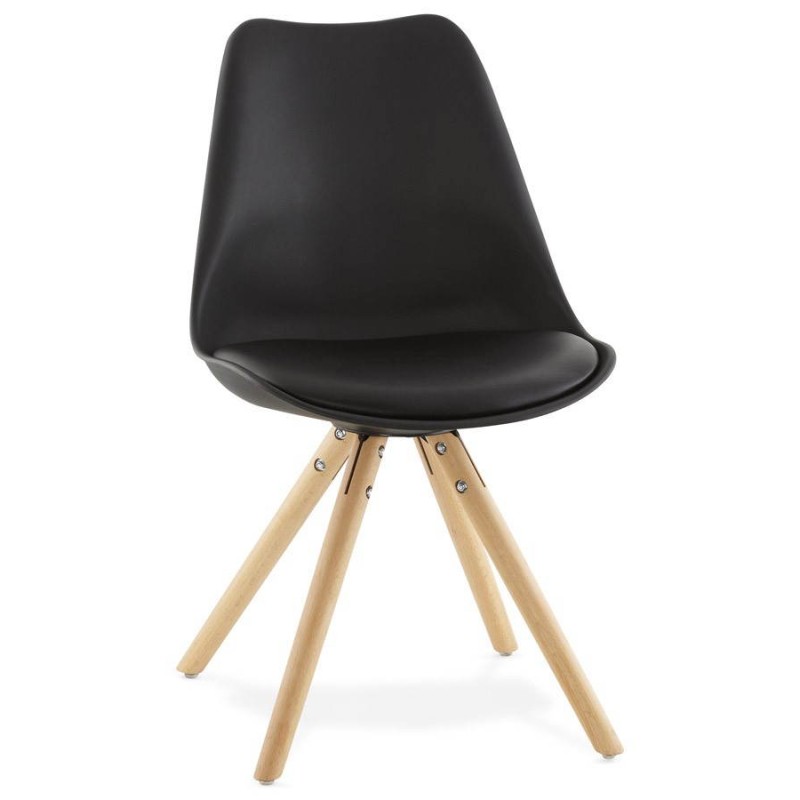 Sedia moderna stile scandinavo NORDICA (nero) - image 22807