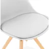 Chaise moderne style scandinave NORDICA (gris) - image 22828