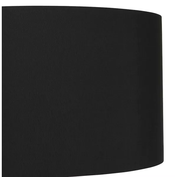 Lampe sur pied de style scandinave TRANI en tissu (noir) - image 23059