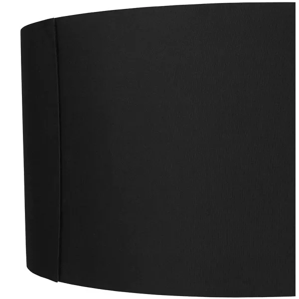 Lampe sur pied de style scandinave TRANI en tissu (noir) - image 23061