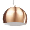 Retro hanging lamp Pavia in metal (copper) - image 23200