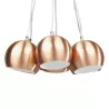 Retro hanging lamp 7 balls GELA in metal (copper) - image 23209