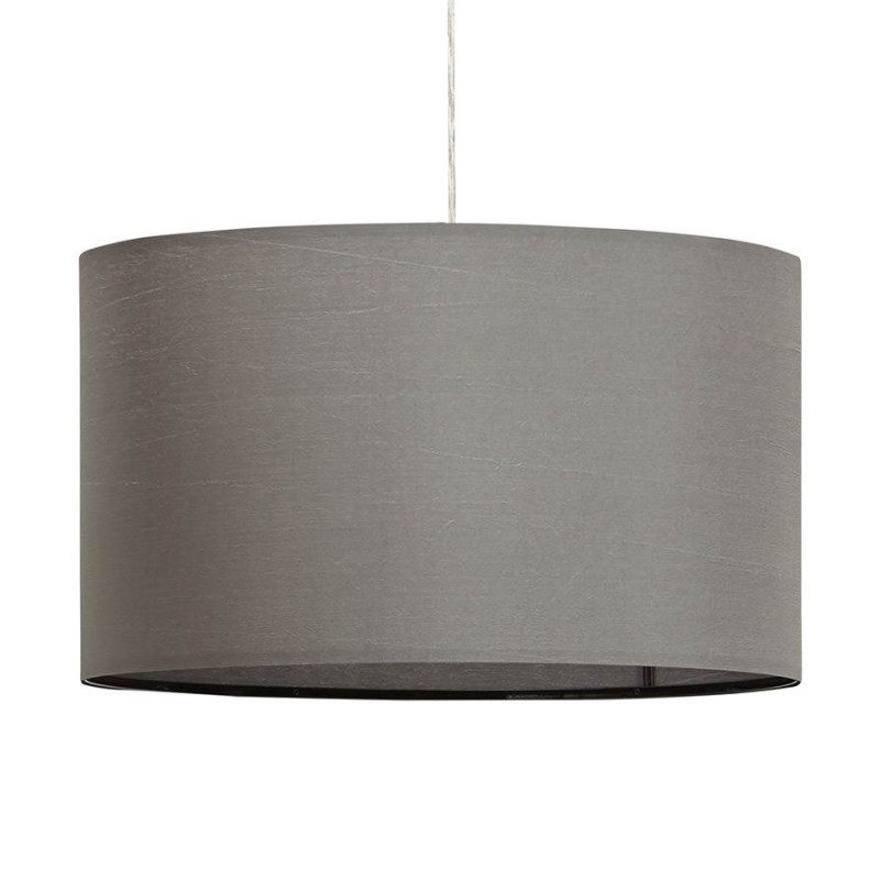 Suspended lamp LAZIO (grey) fabric - image 23320