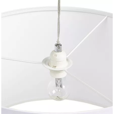 LAZIO suspended lamp (white) fabric - image 23339