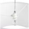 LAZIO suspended lamp (white) fabric - image 23339