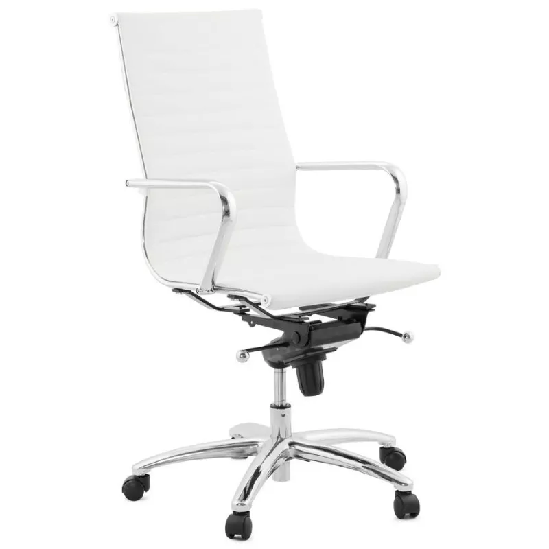 Rotary office armchair in polyurethane AMEN (white) - image 23392