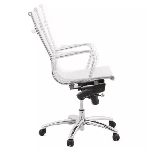 Rotary office armchair in polyurethane AMEN (white) - image 23402