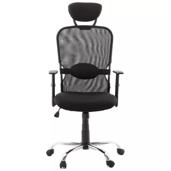 Office MODICA (black) fabric armchair - image 23510