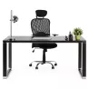 Office MODICA (black) fabric armchair - image 23528