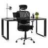 Office MODICA (black) fabric armchair - image 23529