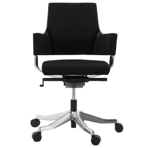 Ergonomischer Bürostuhl Ziegel (schwarz) Stoff - image 23531