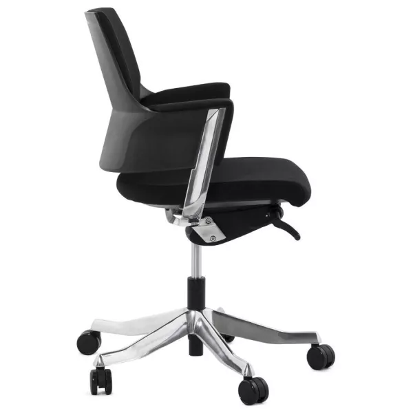 Ergonomischer Bürostuhl Ziegel (schwarz) Stoff - image 23532