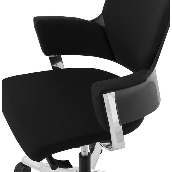 Ergonomischer Bürostuhl Ziegel (schwarz) Stoff - image 23535