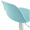 Tabouret de bar design et compact ROBIN (bleu) - image 25202