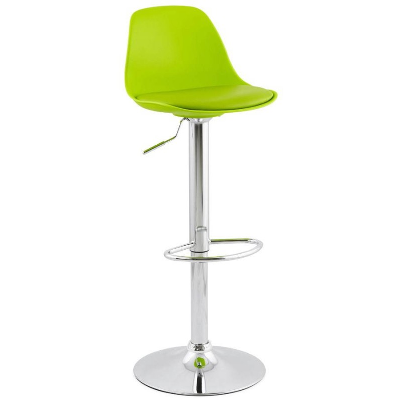 Tabouret de bar design et compact ROBIN (Vert) - image 25325