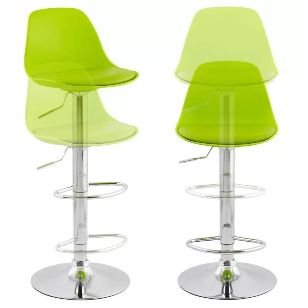 Design bar stool and compact ROBIN (green) - image 25330