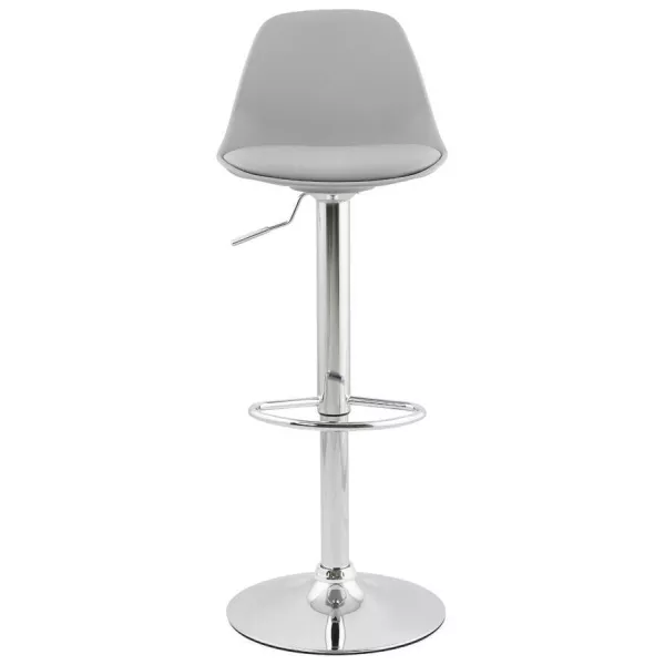 Design bar stool and compact ROBIN (grey) - image 25341