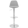 Design bar stool and compact ROBIN (grey) - image 25341