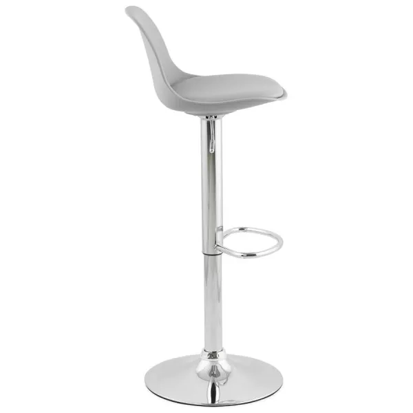 Design bar stool and compact ROBIN (grey) - image 25342