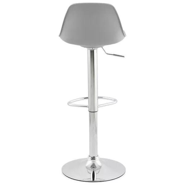 Design bar stool and compact ROBIN (grey) - image 25344