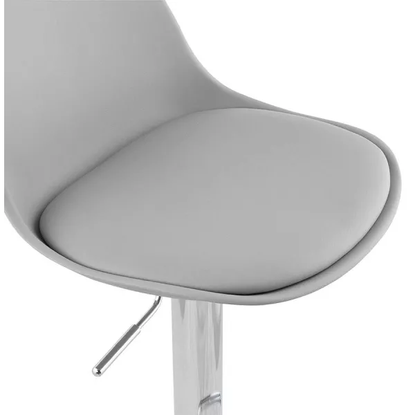 Design bar stool and compact ROBIN (grey) - image 25348