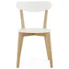 Design chair style Scandinavian SCANDI (white) wood to associate with Rattan Chairs For A Natural Style