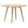 Dining table style Scandinavian round PONY (Ø 120 cm) (wooden) - image 25742