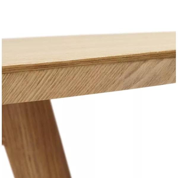 Dining table style Scandinavian round PONY (Ø 120 cm) (wooden) - image 25746