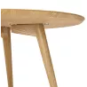 Dining table style Scandinavian round PONY (Ø 120 cm) (wooden) - image 25748