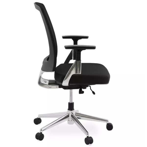 Fauteuil de bureau ergonomique LEO en tissu (noir ) - image 25982