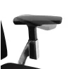 Fauteuil de bureau ergonomique LEO en tissu (noir ) - image 25990