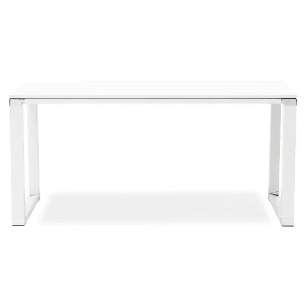 Bureau droit design BOUNY en bois (blanc) - image 25999