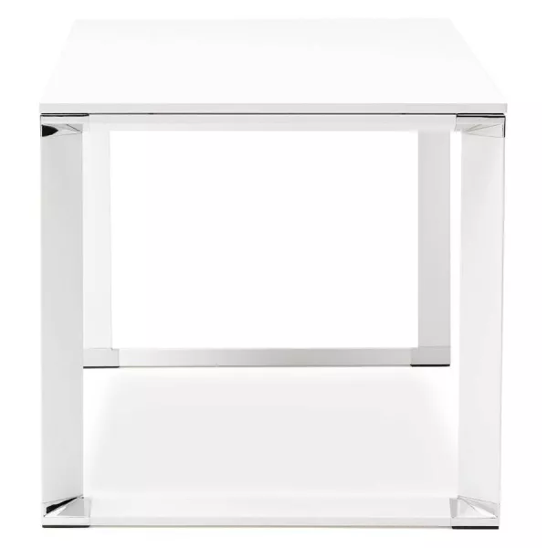 Bureau droit design BOUNY en bois (blanc) - image 26000