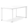 Bureau droit design BOUNY en bois (blanc) - image 26001