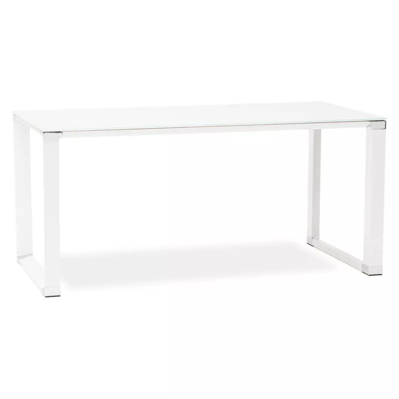 Tempered glass (white) design right desk BOIN - image 26011