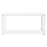 Tempered glass (white) design right desk BOIN - image 26012