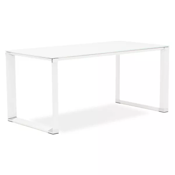 Tempered glass (white) design right desk BOIN - image 26014