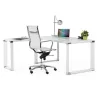 CORPORATE design corner (white) wood office - image 26083