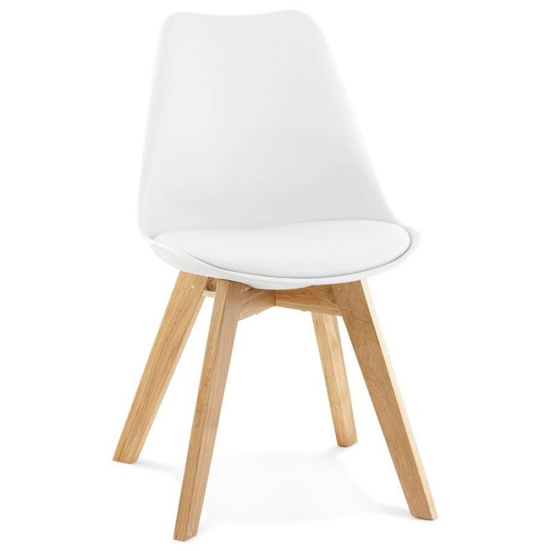 Estilo contemporáneo de la silla FIORDO escandinavo (blanco) - image 27623