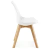 Contemporary Chair style Scandinavian FJORD (white) - image 27625