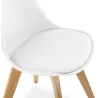 Contemporary Chair style Scandinavian FJORD (white) - image 27628