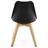 Estilo de silla contemporáneo escandinavo FIORDO (negro) - image 27809