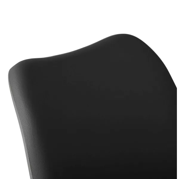 Estilo de silla contemporáneo escandinavo FIORDO (negro) - image 27812