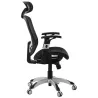 Design and modern office chair ergonomic AXEL (black) fabric to associate with Office Chairs With Armrests For More Comfort