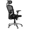 Design and modern office chair ergonomic AXEL (black) fabric to associate with Office Chairs With Armrests For More Comfort