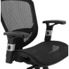 Design and modern office chair ergonomic AXEL (black) fabric to associate with Contemporary Leather Office Chairs