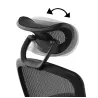 Design and modern office chair ergonomic AXEL (black) fabric to associate with Vintage Office Chairs For A Retro Touch