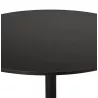 Table de bureau ou repas design ronde ASTA en bois et métal peint (Ø 120 cm) (noir) - image 28396