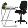 Ergonomic Office Chair with wheels BELOU (black) fabric - image 28414