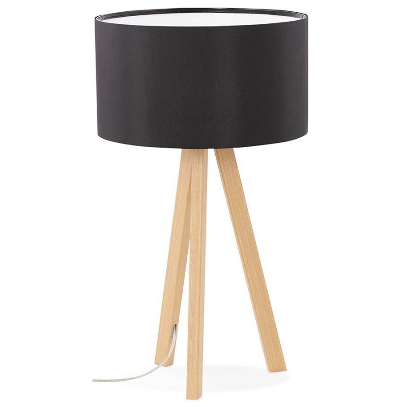 Lampe de table sur trépied scandinave TRANI MINI (noir) - image 28534